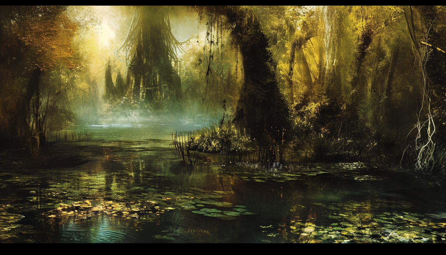 Lost City in the Swamp Frontcover