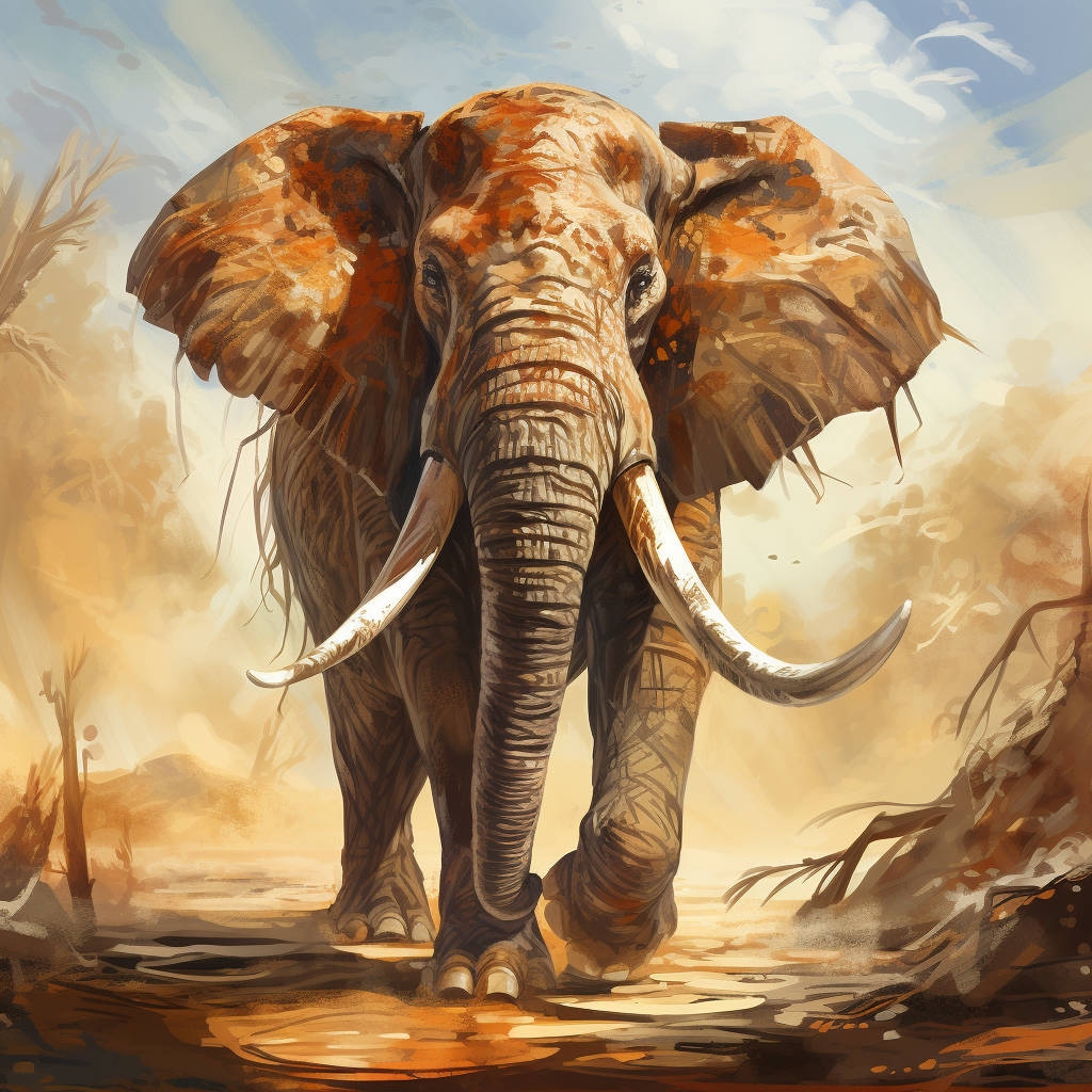 Elephant in PF2E Style