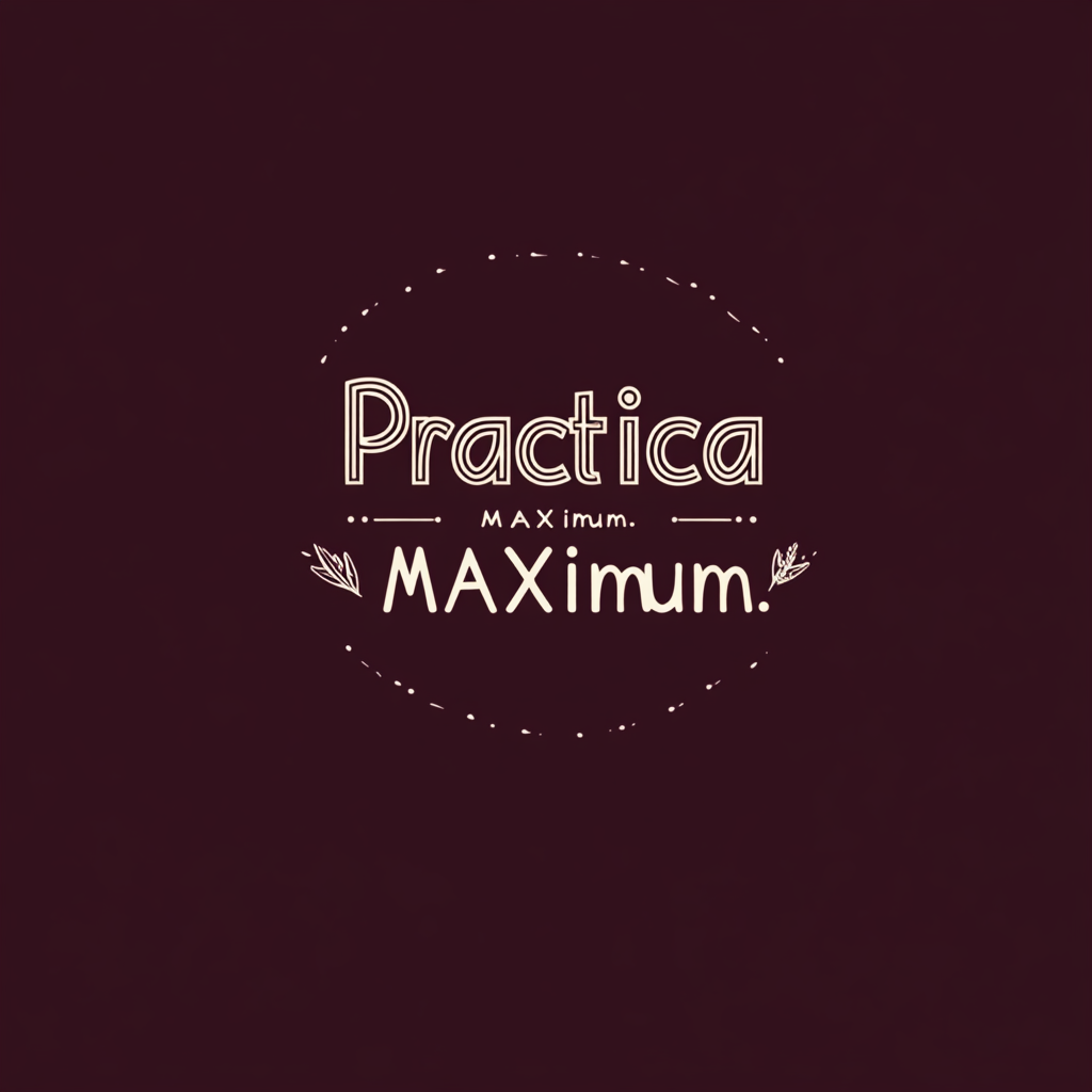 Event logo Practica Maximum design