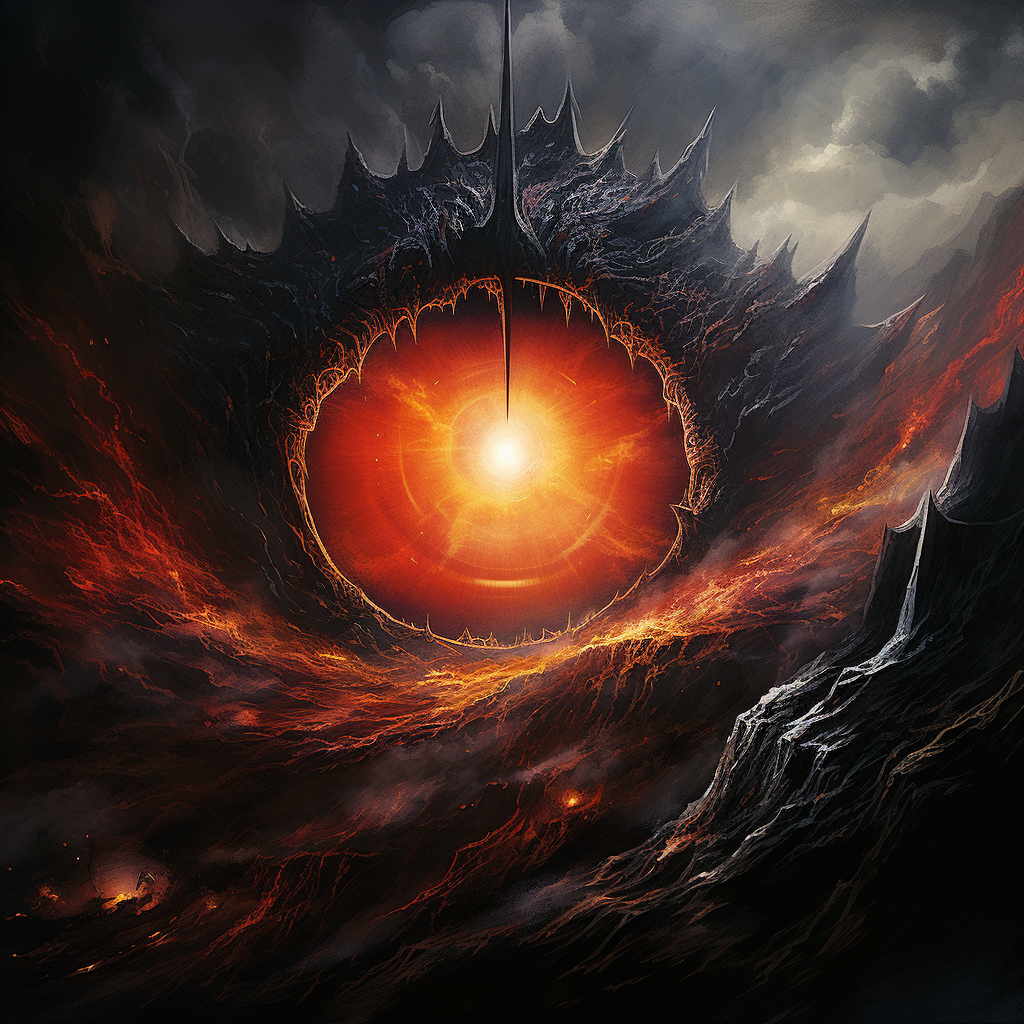 Sauron's Eye Stock Image