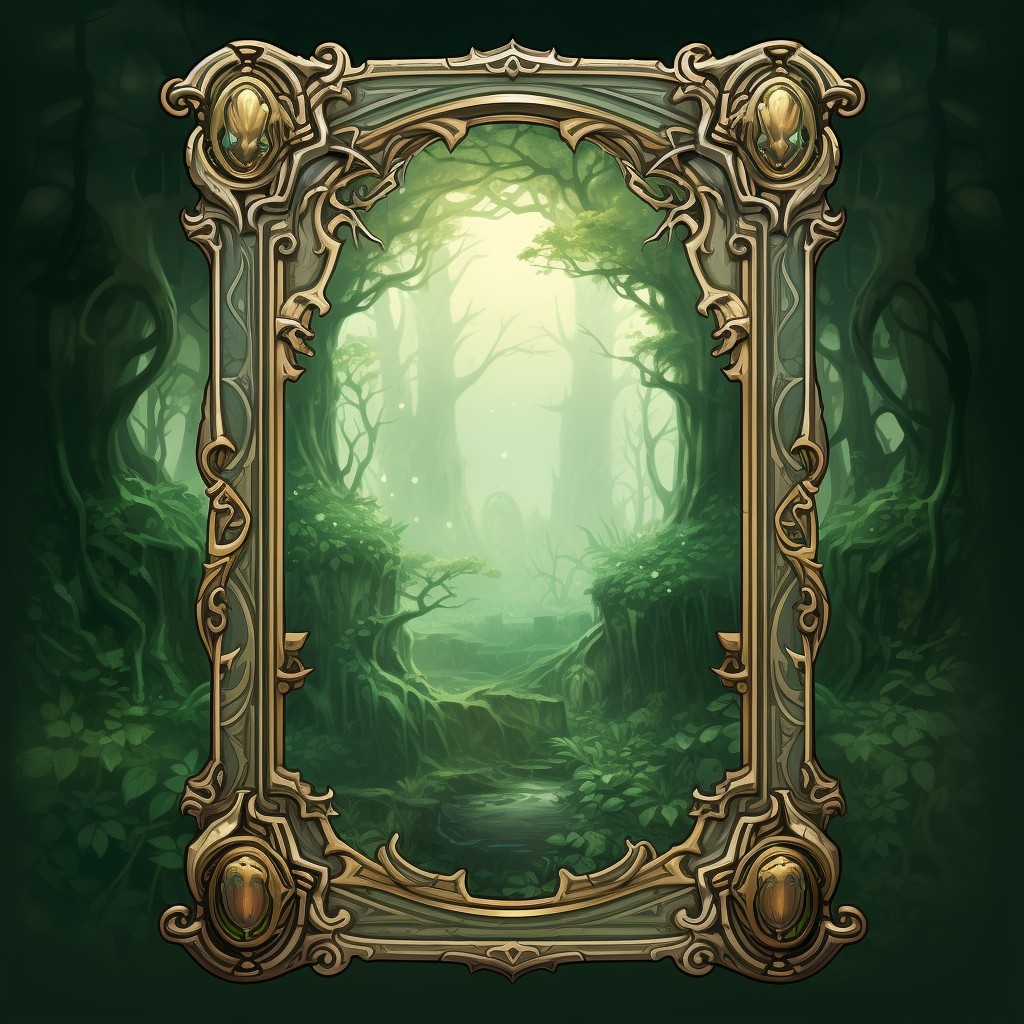 Artistic illustration of enchanting forests