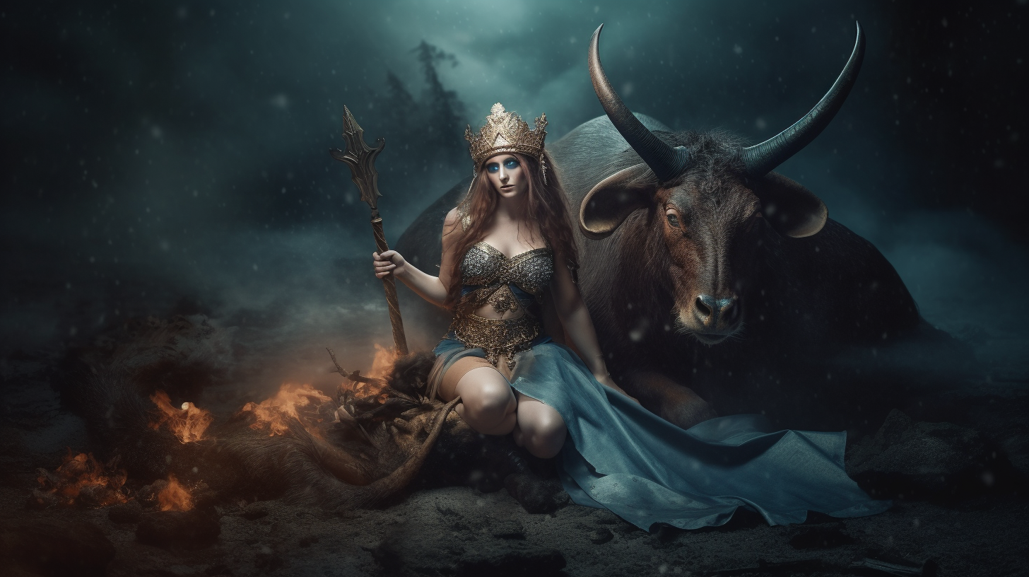 Enchanting fantasy and mythology depiction