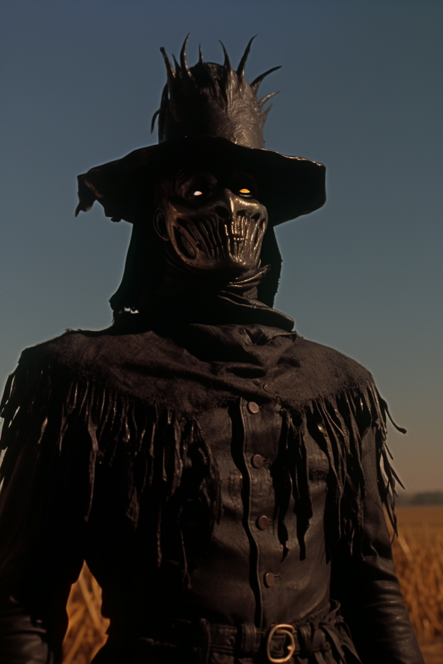 Sinister Batman Scarecrow in Fantasy Film