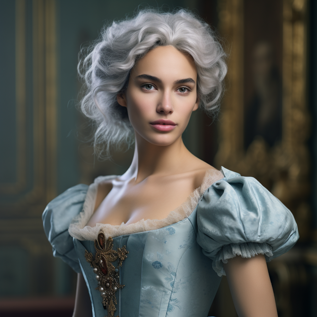 Gal Gadot as Miku at Versailles