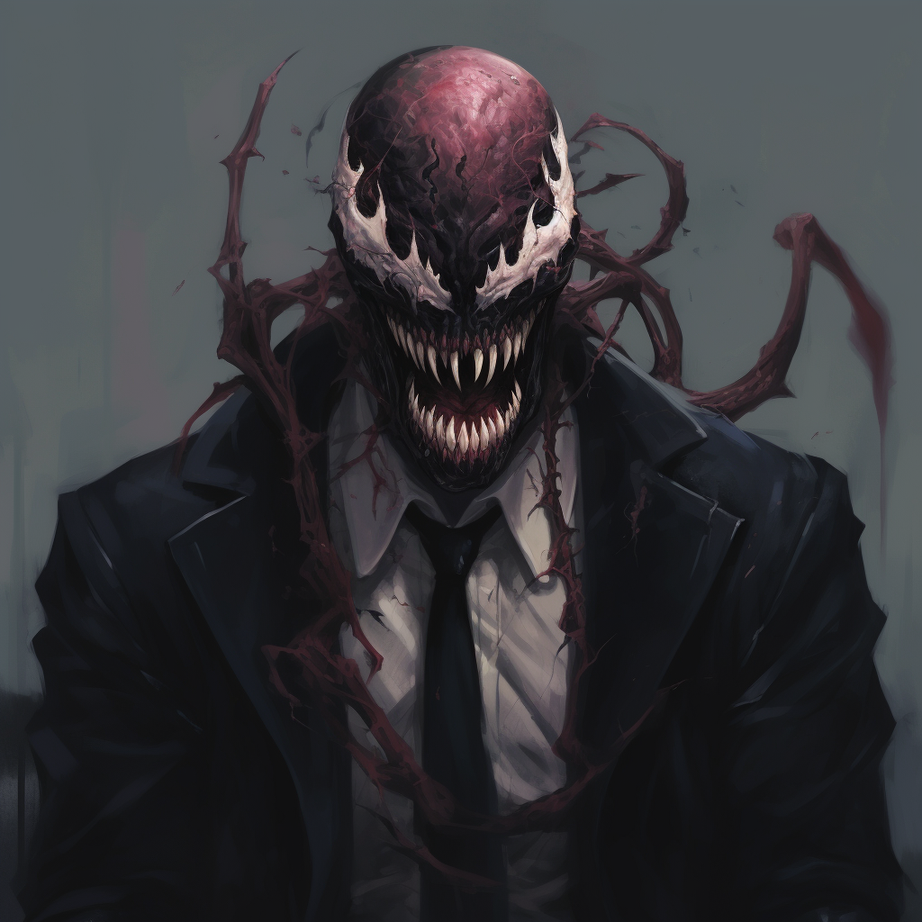 gangster venom male portrait