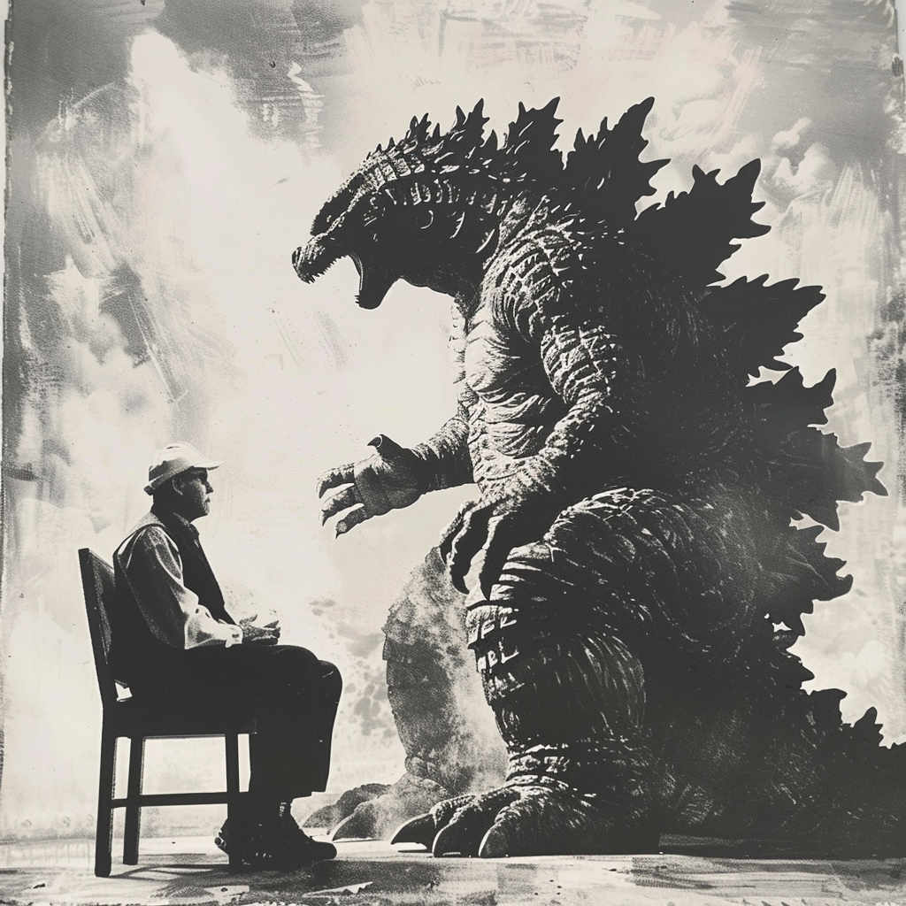 Godzilla therapy childhood trauma session