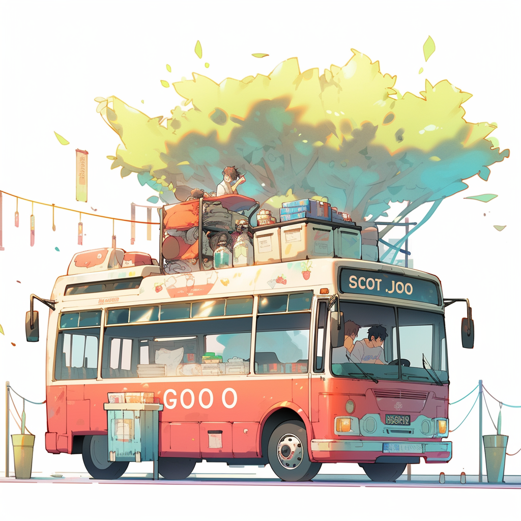 Gojo Satoru Bus Wait Image