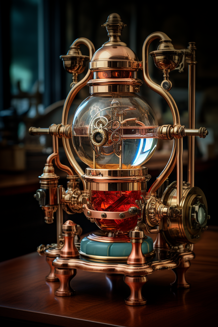 Stunning Golberg Mixologist Machine Photo