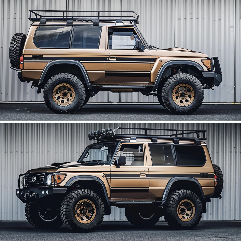 GQ Patrol 4x4 Two Tone Paint