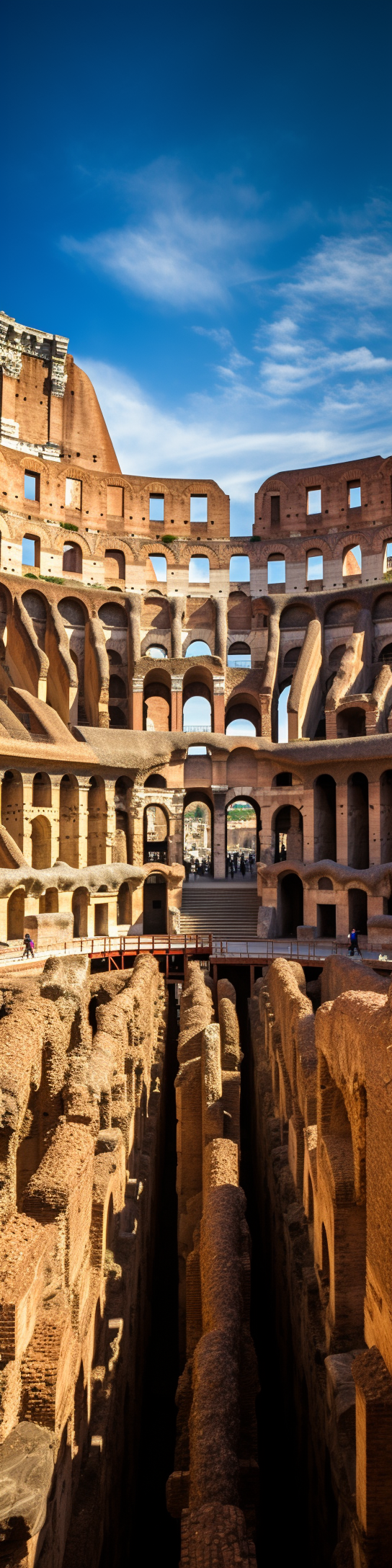 Majestic Greek Colosseum standing tall