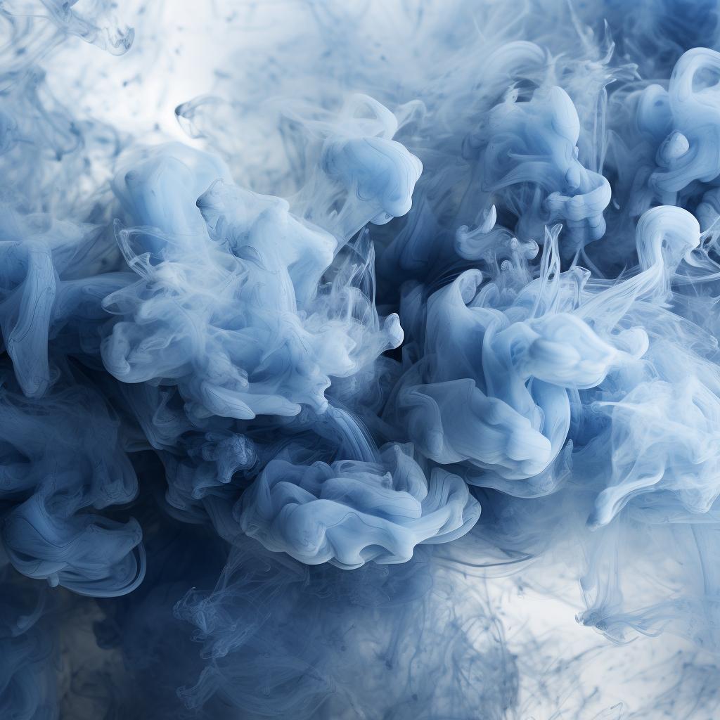 Grey and White Smoke Background