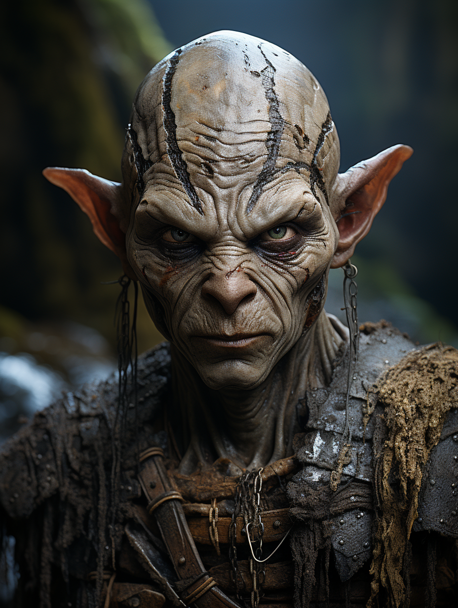 Half-Elf Male with a Distinctive Nose