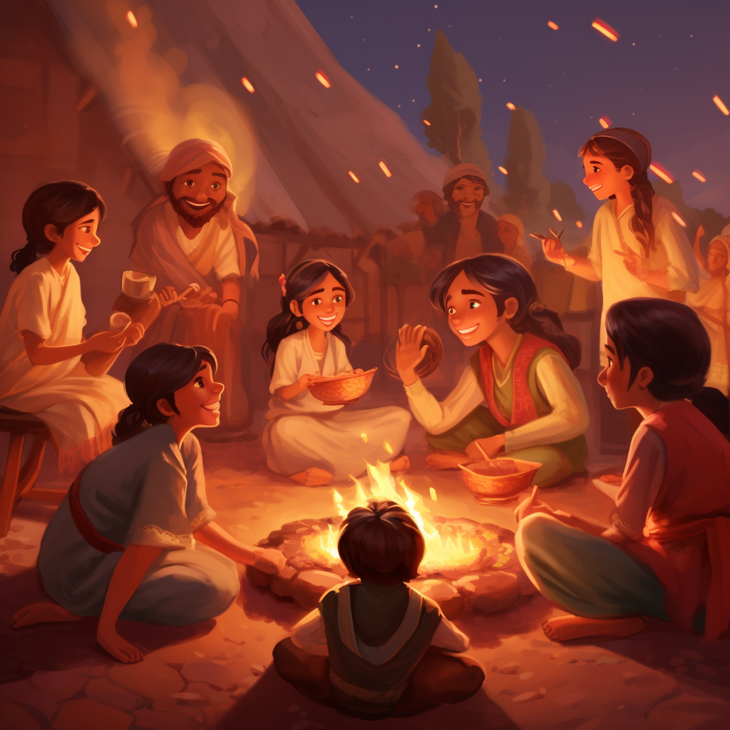 Happy Lohri Creative Story without Humans