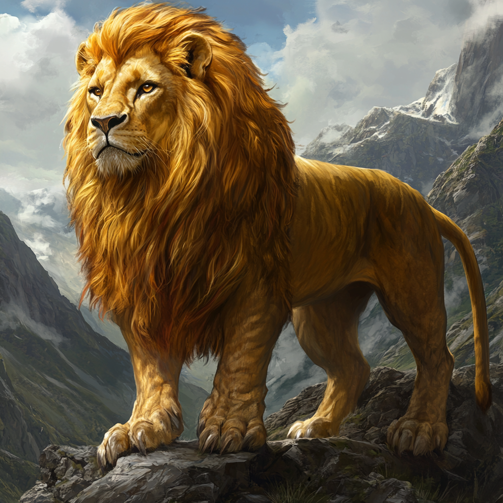 Realistic Harry Potter Nemean Lion