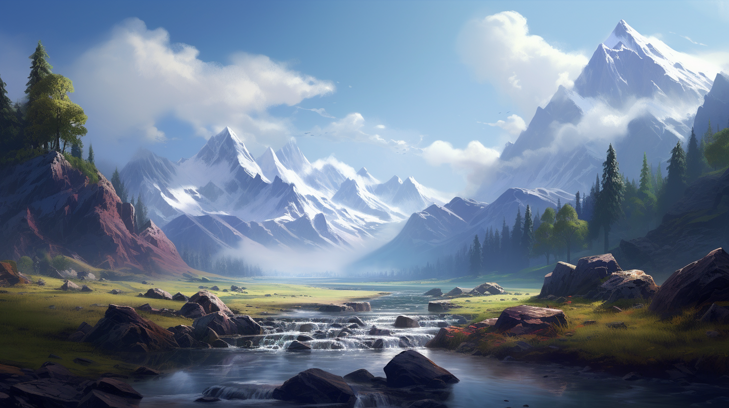 Serene Healing Landscapes with Cinematic Appeal