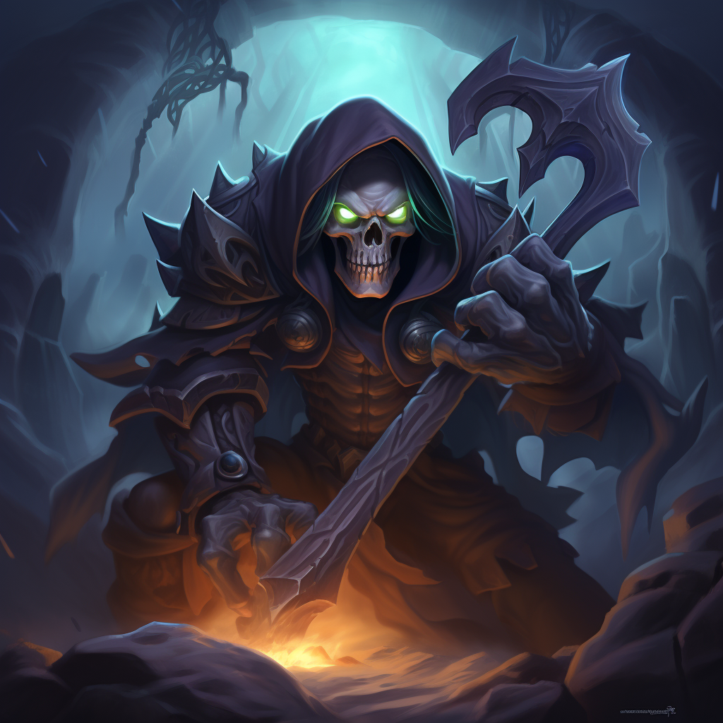 Foe Reaper from Hearthstone game