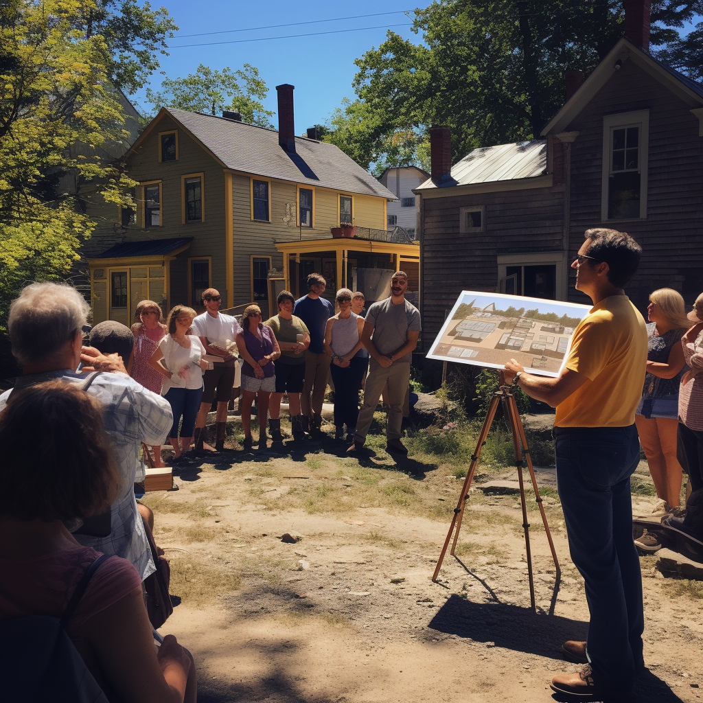 Community engagement at historic site