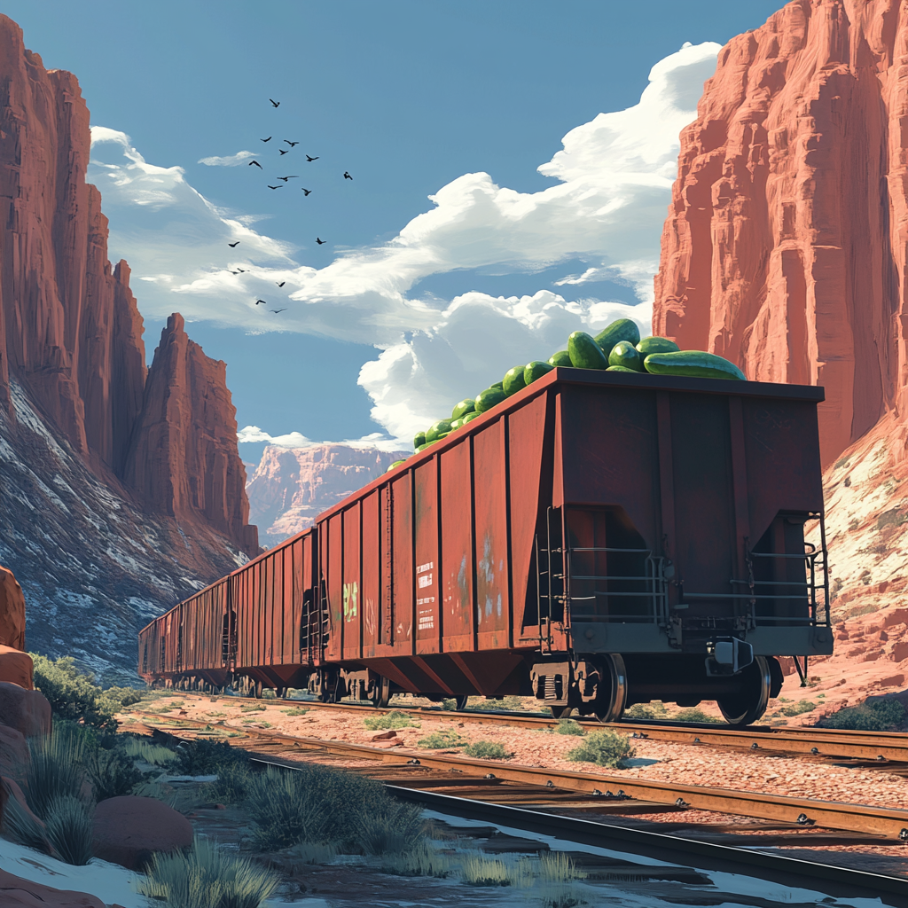 bold hopper freight railcar animation