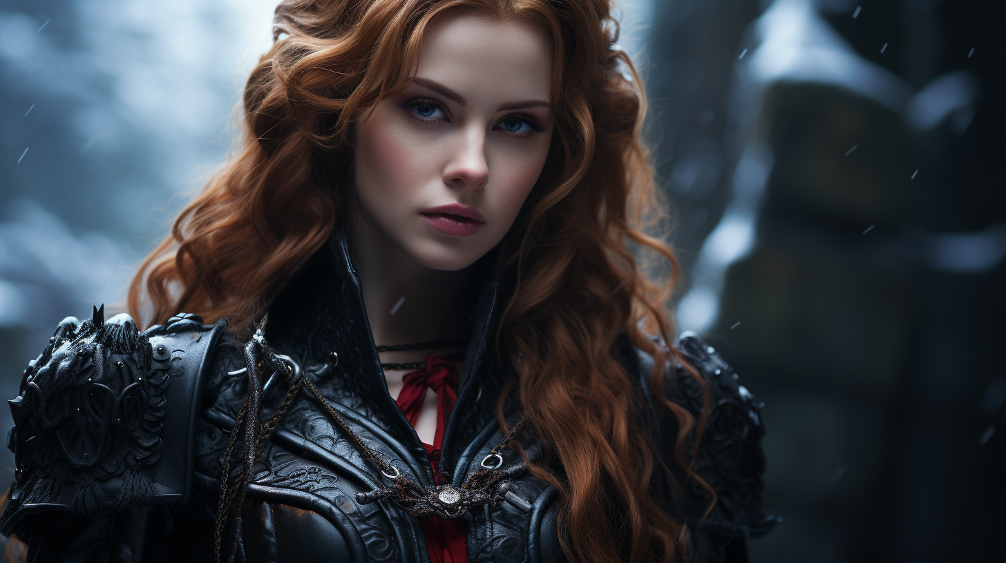 Isla Fisher portrays Cosplay Lenore from Castlevania