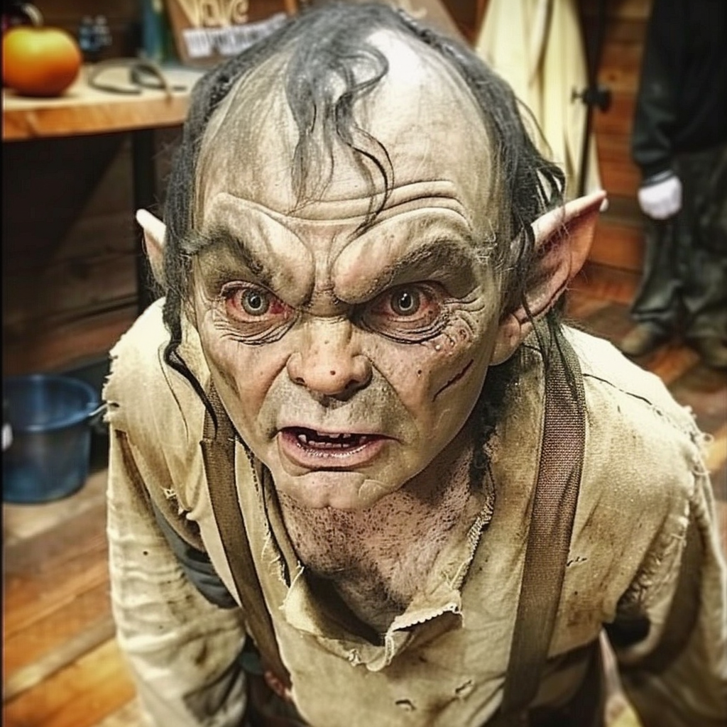 Jack Black in Gollum Costume