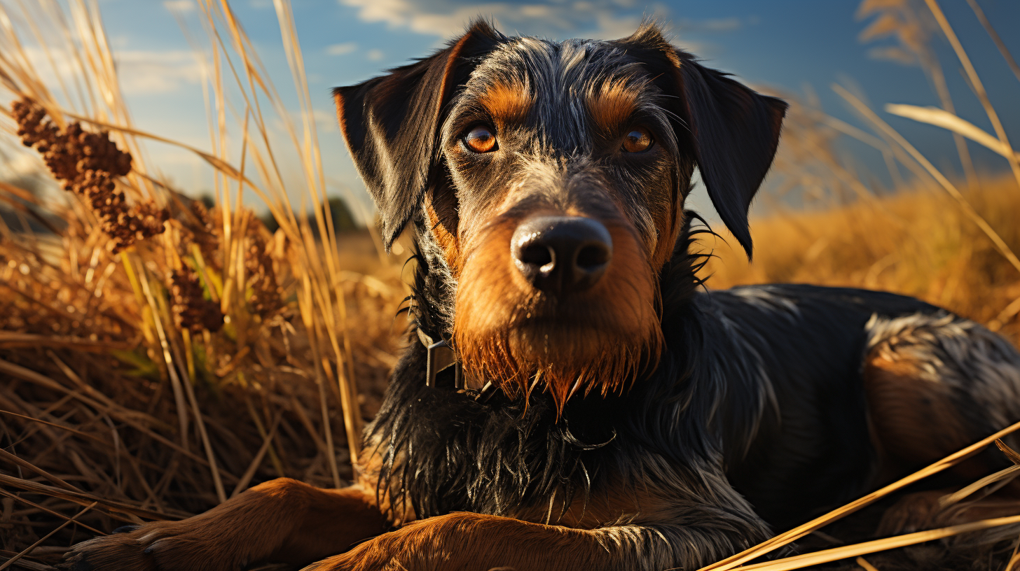 Jagdterrier in natural setting