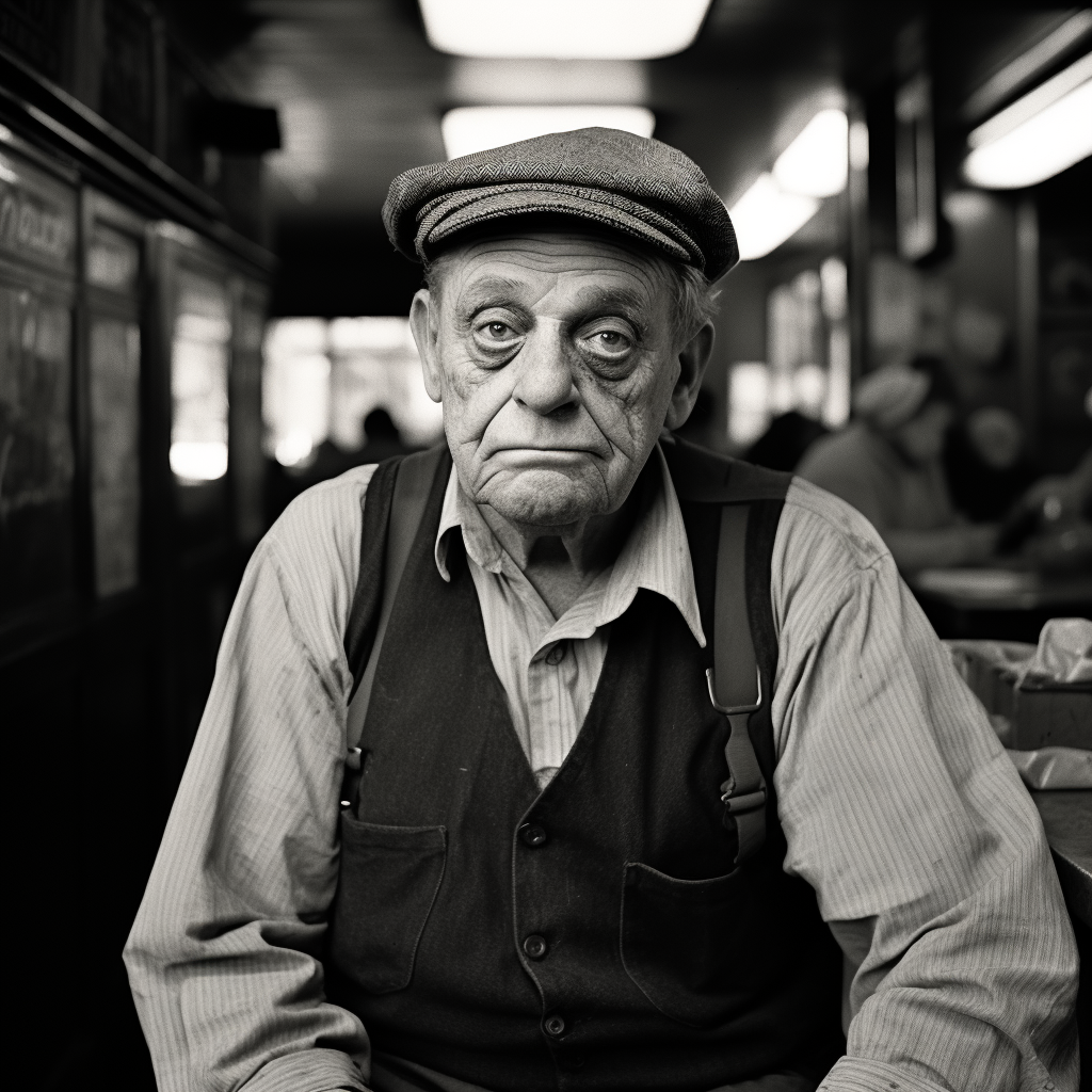 Jerry Frost, the Clerk for Railroad with No Eyebrows