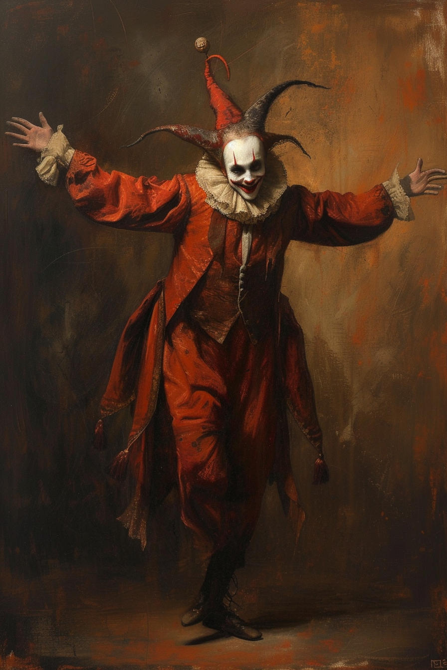 Jester Mephistopheles Odd Nerdrum Style