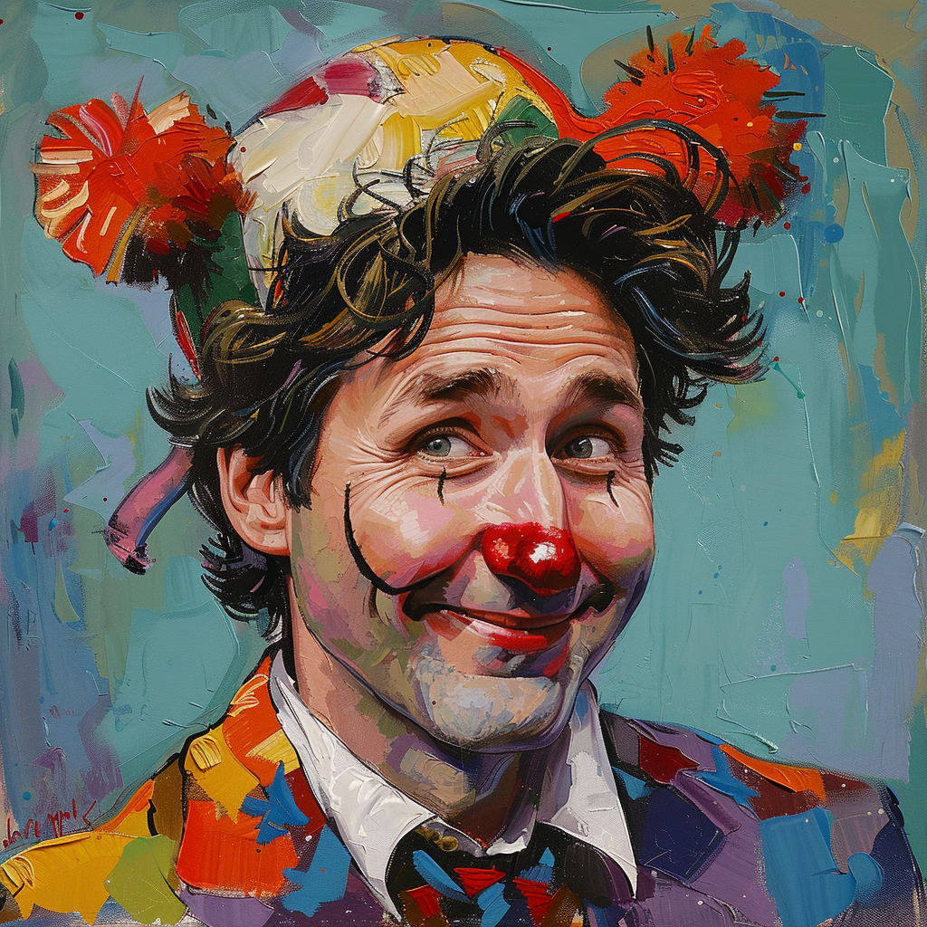 Justin Trudeau Clown Halloween Costume