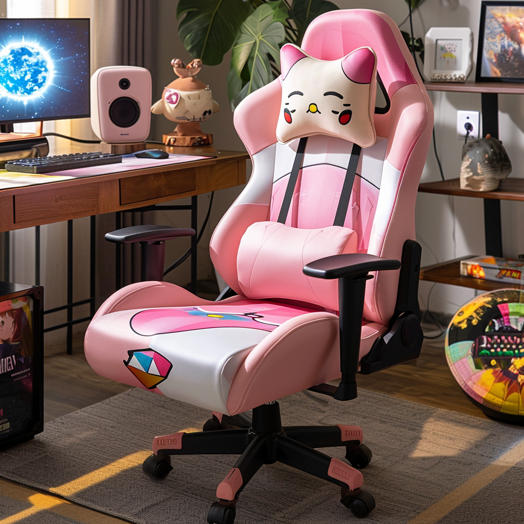 Kirby Gaming Chair Secretlab Photorealistic