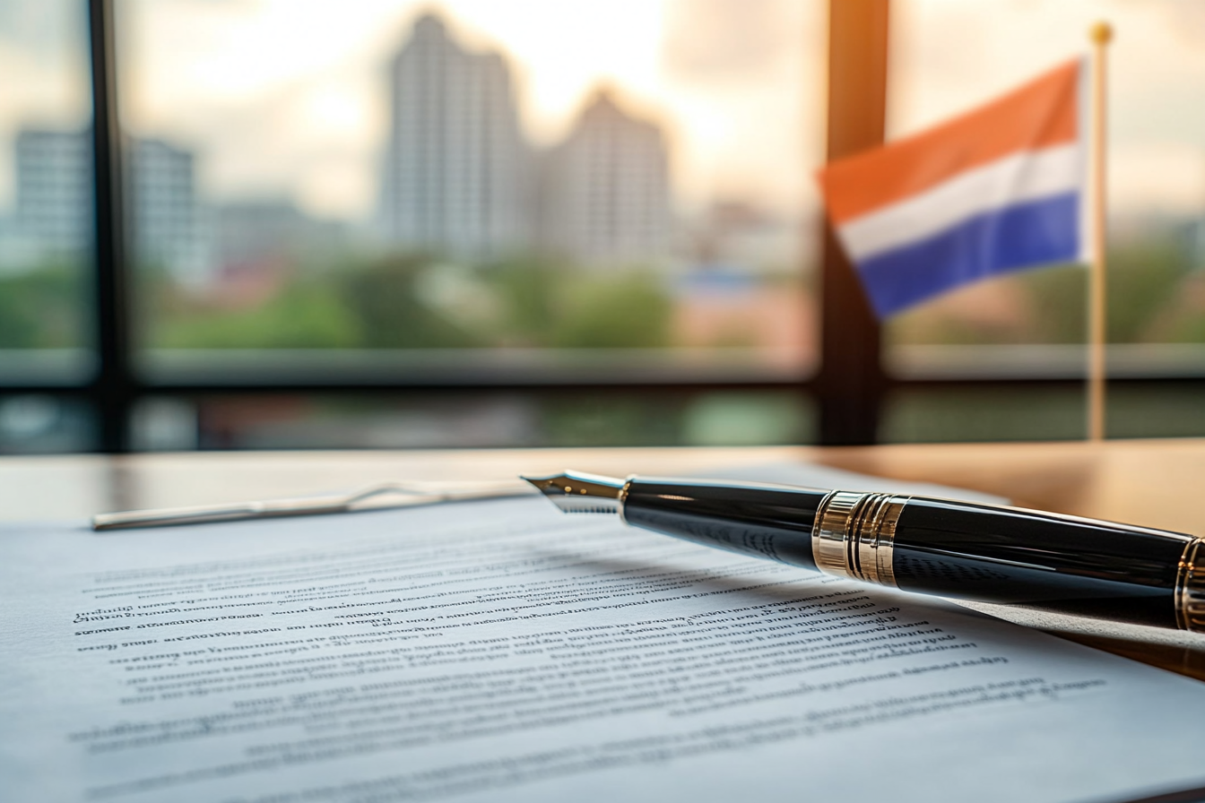 Legal Contract Drafting Thailand Pen