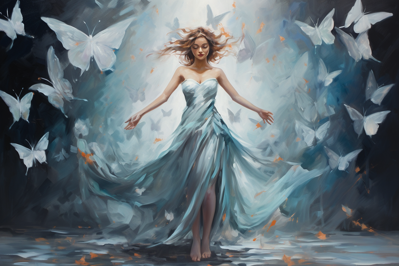 Beautiful let it go oil painting