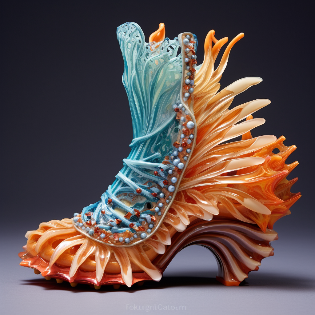 Lionfish-inspired shoes design