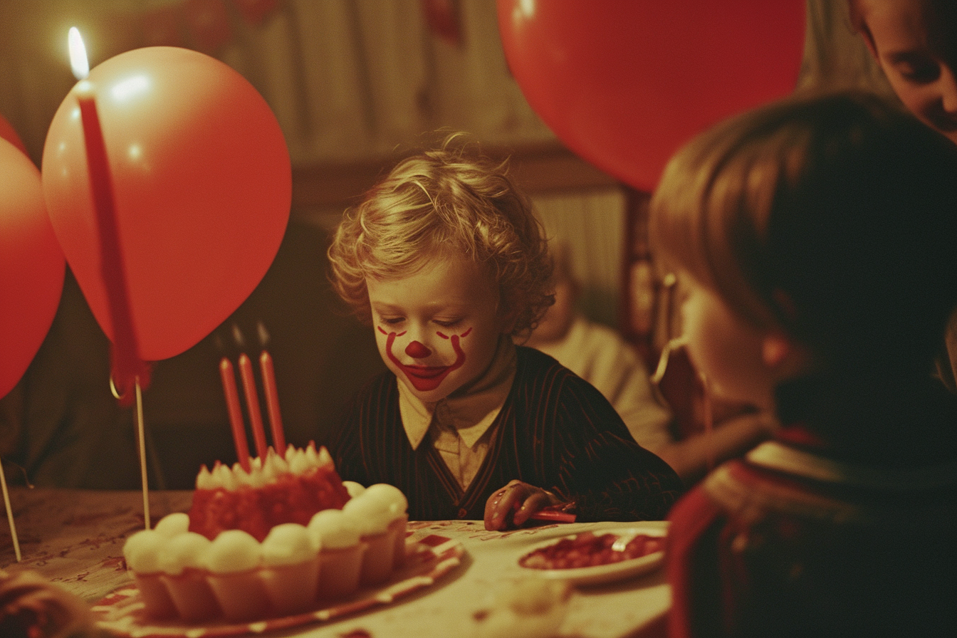 Lynchian Kid's Birthday Party Scene