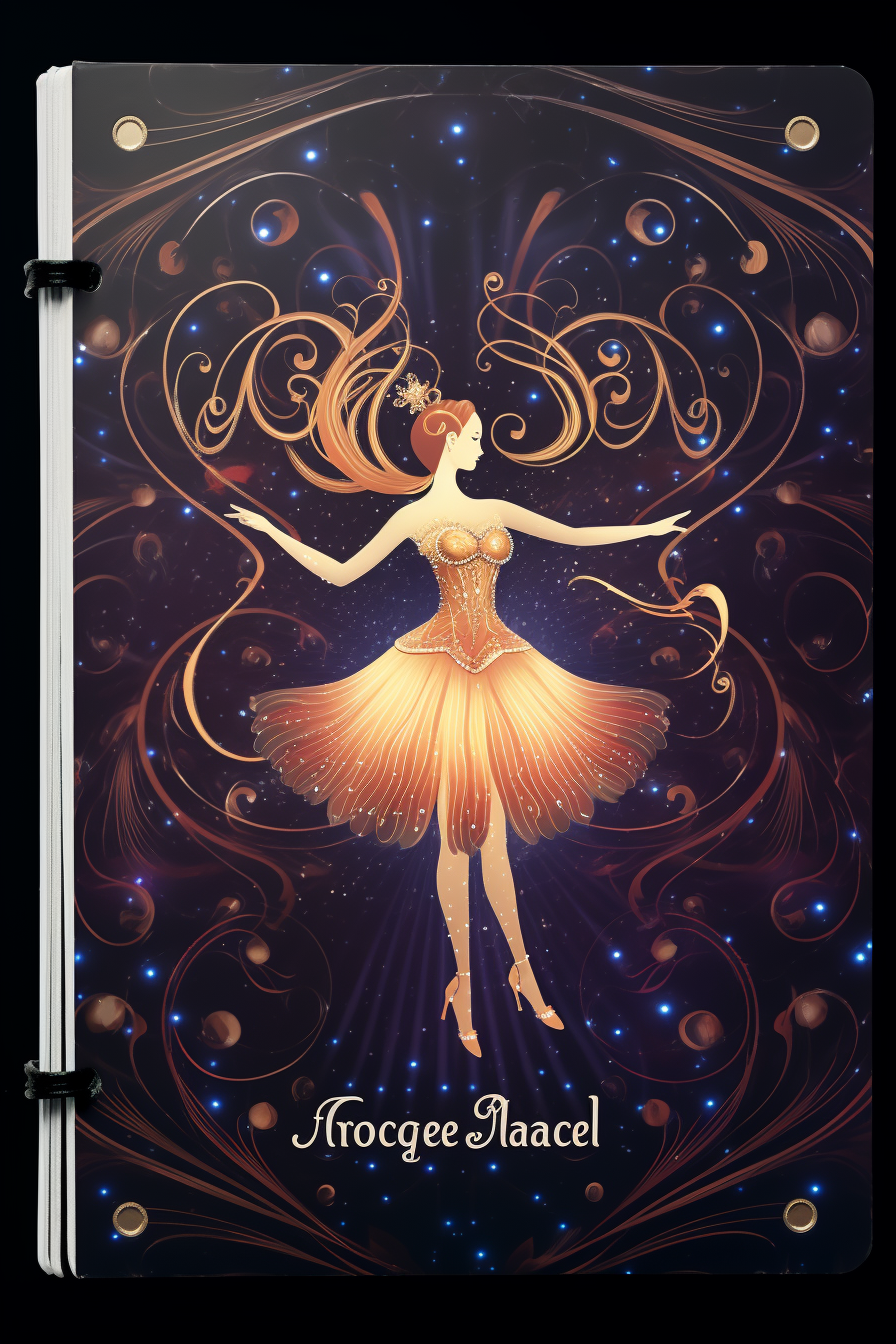 Magical dance accessoire for journal cover