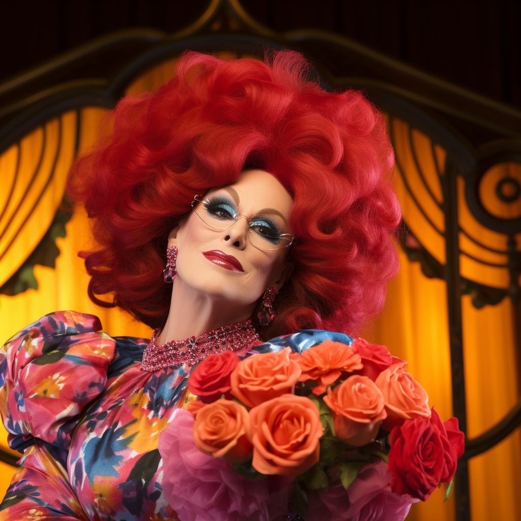 Megan Mullally as Mame Dennis, the socialite