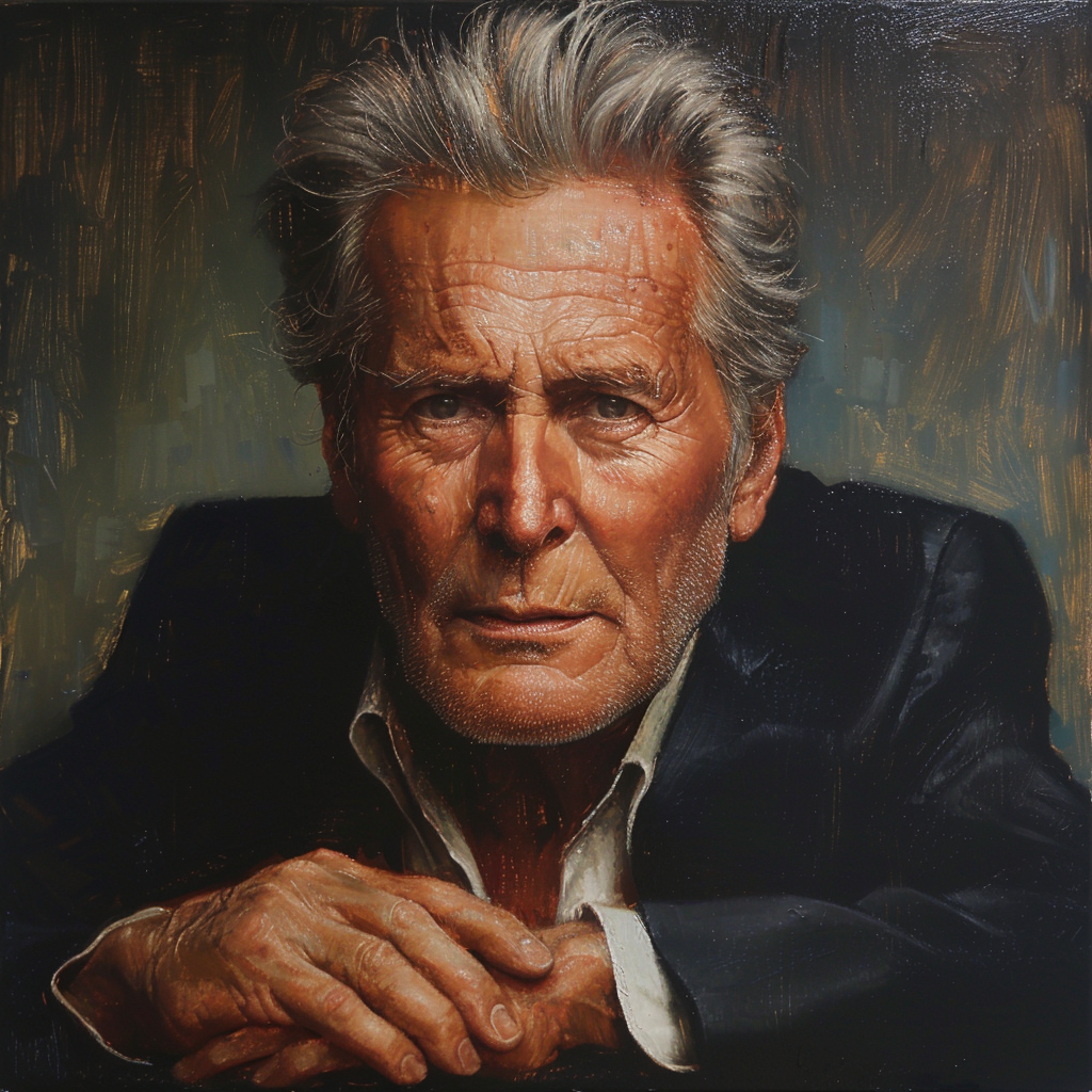 Martin Sheen Actor Portrait Image